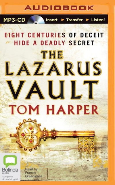 Cover for Tom Harper · The Lazarus Vault (MP3-CD) (2015)