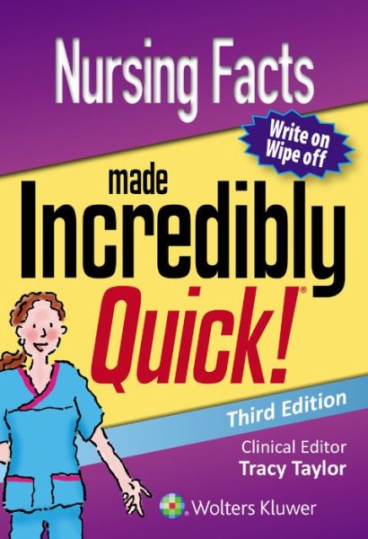 Cover for Lippincott Williams &amp; Wilkins · Nursing Facts Made Incredibly Quick - Incredibly Easy! Series® (Spiral Book) (2017)