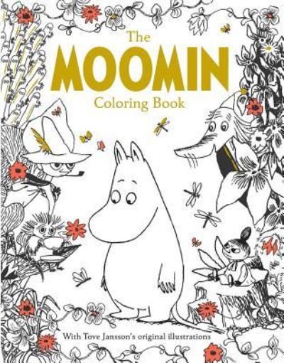 The Moomin Coloring Book (Official Gift Edition with Gold Foil Cover) - Tove Jansson - Boeken - Buzzpop - 9781499805789 - 2 mei 2017