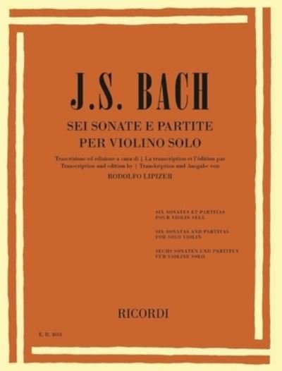 Cover for Johann Sebastian Bach · Sei sonate e partite per violino solo (Book) (2020)
