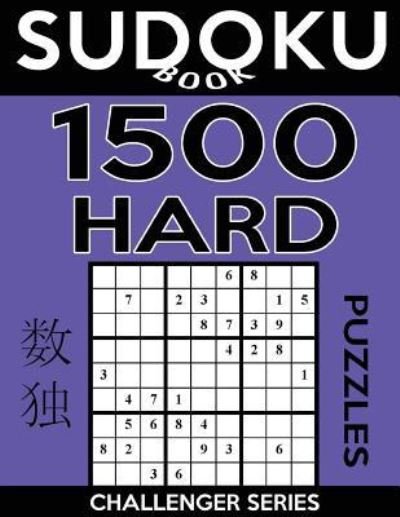 Cover for Sudoku Book · Sudoku Book 1,500 Hard Puzzles (Paperback Bog) (2017)