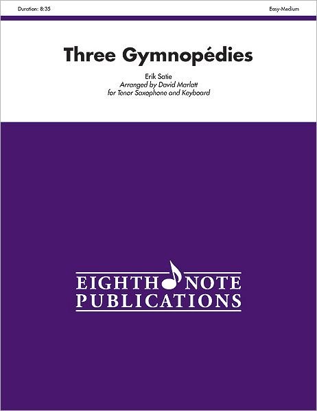Three Gymnopedies - Erik Satie - Bøger - Alfred Publishing Company, Incorporated - 9781554737789 - 1. november 2011