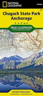 Cover for National Geographic Maps · Chugach State Park Park: Trails Illustrated Other Rec. Areas (Kort) [2014th edition] (2023)