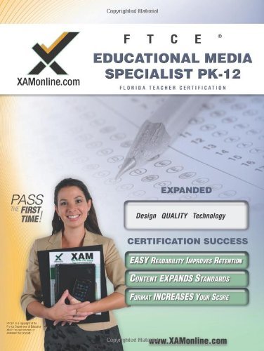 Cover for Sharon Wynne · Ftce Educational Media Specialist Pk-12 Teacher Certification Test Prep Study Guide (Xam Ftce) (Paperback Book) (2008)