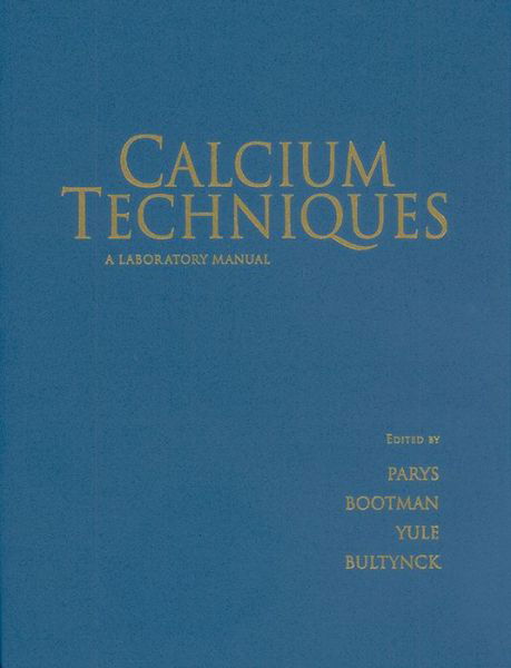 Cover for Jan B Parys · Calcium Techniques: A Laboratory Manual (Hardcover Book) (2013)