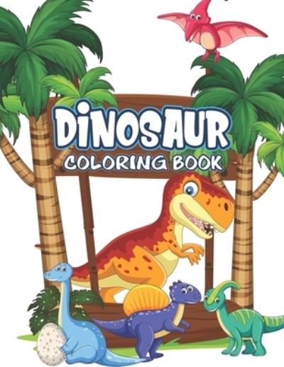 Cover for Platinum Press · Dinosaur Coloring Book (Taschenbuch) (2019)