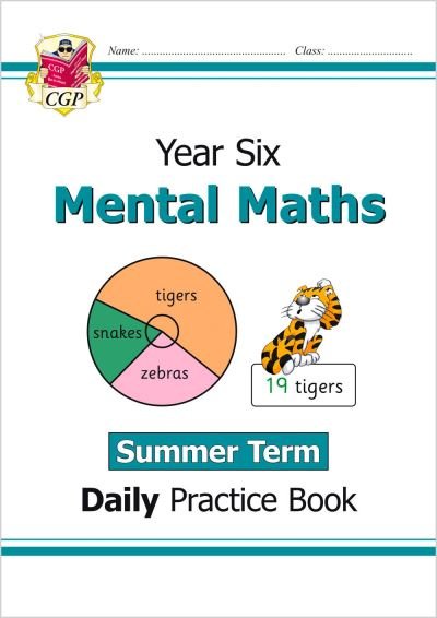 Cover for CGP Books · KS2 Mental Maths Year 6 Daily Practice Book: Summer Term - CGP Year 6 Daily Workbooks (Paperback Book) (2022)