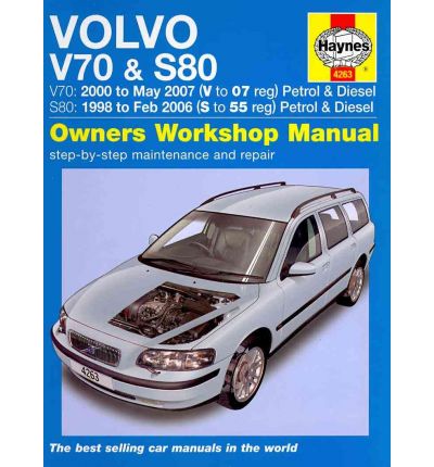 Cover for Martynn Randall · Volvo V70 and S80 Petrol and Diesel Service and Repair Manual: 1998 to 2007 - Haynes Service and Repair Manuals (Hardcover Book) [2 Rev edition] (2009)