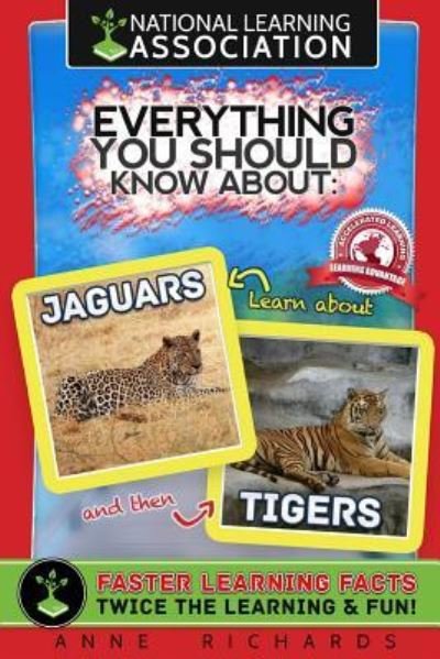 Cover for Anne Richards · Everything You Should Know about Jaguars and Tigers (Paperback Book) (2018)