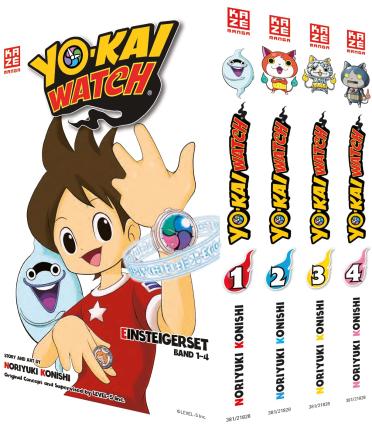 Yo-kai Watch - Einsteigerset - Noriyuki Konishi - Książki - Kazé Manga - 9782889513789 - 2 grudnia 2021