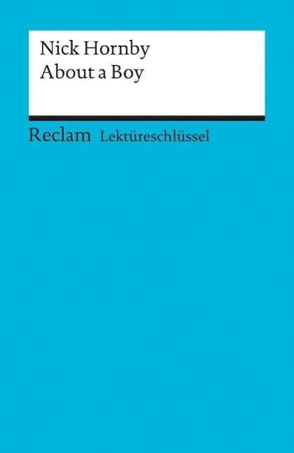 Cover for Nick Hornby · Reclam UB 15378 Lekt.Hornby.About a Boy (Book)