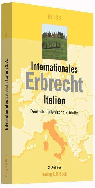 Cover for Reiß · Internationales Erbrecht Italien (Book)