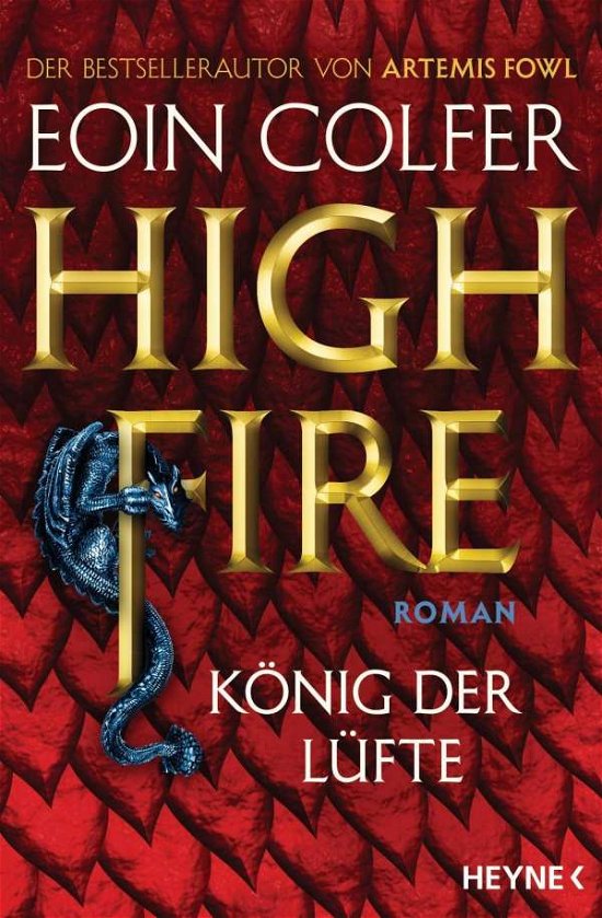 Cover for Eoin Colfer · Highfire - König der Lüfte (Taschenbuch) (2021)