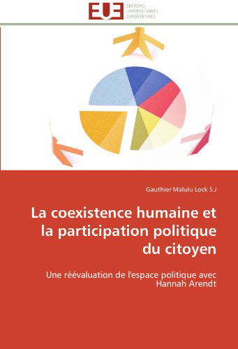 Cover for Gauthier Malulu Lock S.j · La Coexistence Humaine et La Participation Politique Du Citoyen: Une Réévaluation De L'espace Politique Avec Hannah Arendt (Paperback Book) [French edition] (2018)