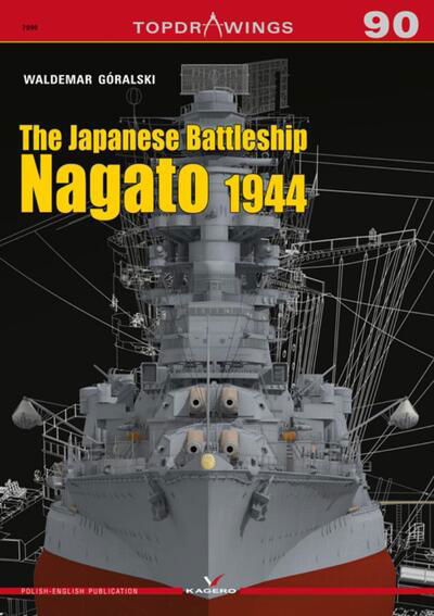 Cover for Waldemar Goralski · The Japanese Battleship Nagato 1944 - Top Drawings (Paperback Book) (2020)