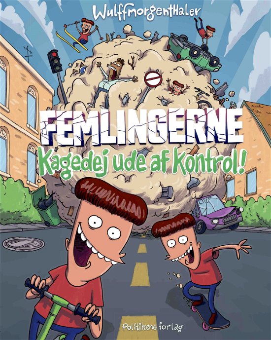 Anders Morgenthaler; Mikael Wulff · Femlingerne - kagedej ude af kontrol! (Hardcover Book) [1.º edición] (2024)