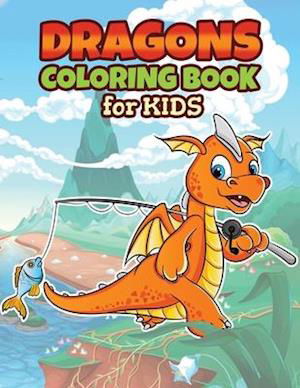 Cover for Nlts Publishing · Baby Dragons Coloring Book for Kids (Paperback Bog) (2020)