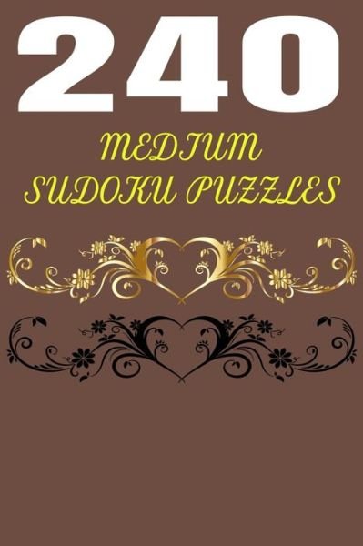 Cover for Harry Smith · 240 Medium Sudoku Puzzles (Taschenbuch) (2020)