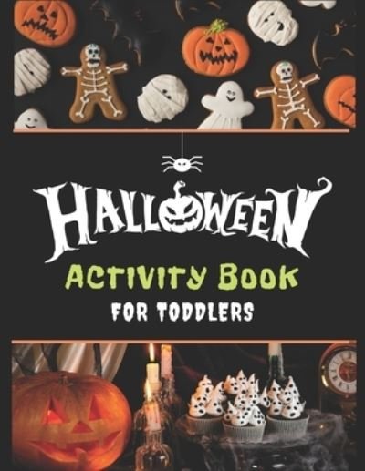 Cover for Mahleen Press · Halloween Activity Book for Toddlers (Paperback Bog) (2020)