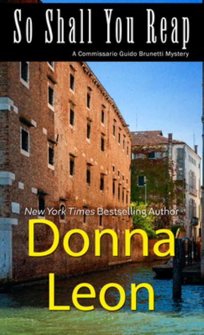 Cover for Donna Leon · So Shall You Reap (Book) (2023)