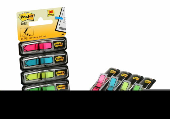 Index Mini Pfeil 4 Leuchtfarb. - Post-it® - Merchandise - 3M - 0021200508790 - January 3, 2017