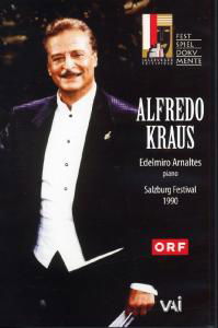 In Recital - Salzburg Festival 1990 - Alfredo Kraus - Elokuva - VAI - 0089948439790 - maanantai 6. elokuuta 2007