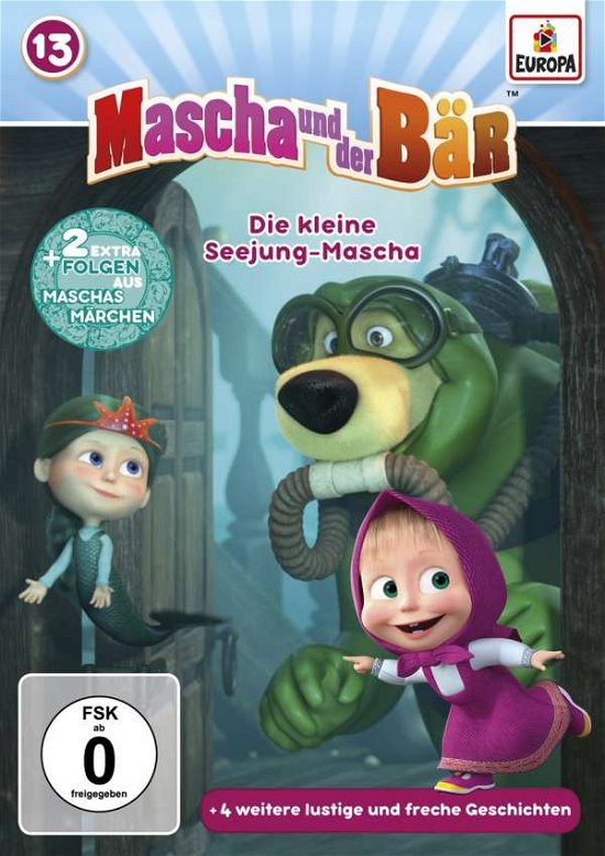 Cover for Mascha Und Der Bär · 013/die Kleine Seejung-mascha (DVD) (2019)