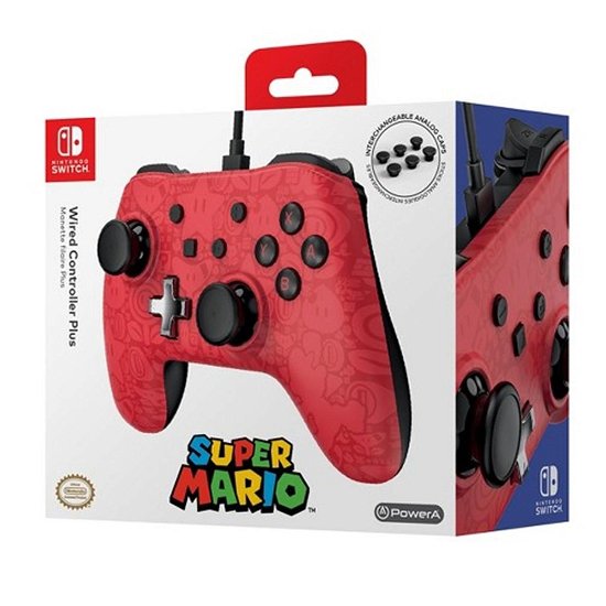 Cover for Power A · Nintendo Switch Wired Controller Plus - Super Mario (SWITCH)