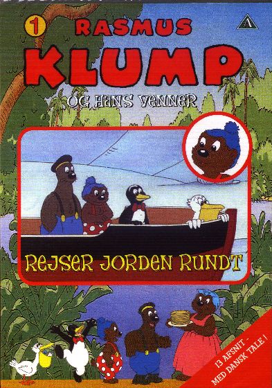 Cover for Rasmus Klump · 1 - Rejser Jorden Rundt (DVD) (2002)