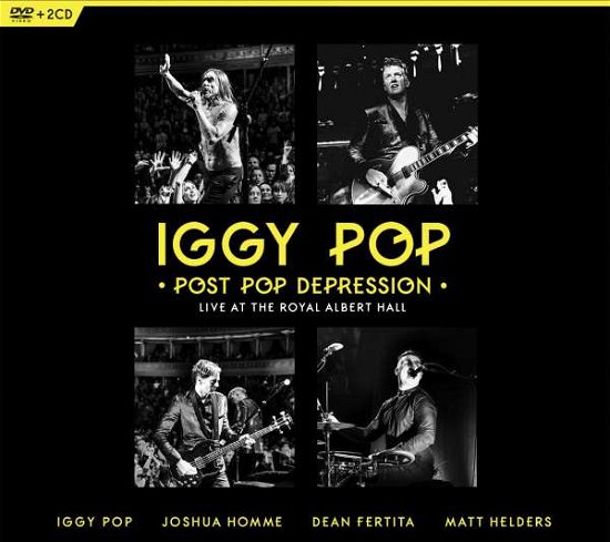 Cover for Iggy Pop · Post Pop Depression Live at the Royal Albert Hall (DVD) (2016)