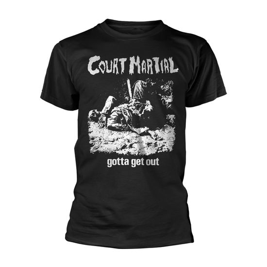 Cover for Court Martial · Get out (T-shirt) [size XL] (2024)