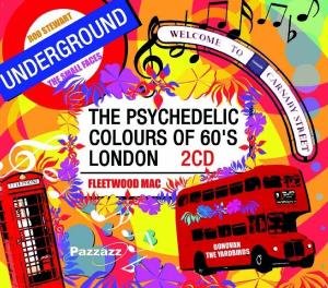 Psychedelic Colours Of 60's London - V/A - Música - PAZZAZZ - 0883717019790 - 28 de março de 2014