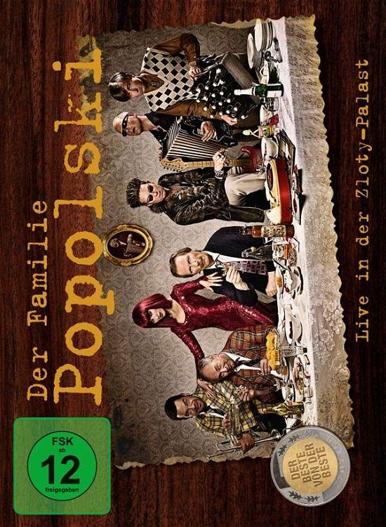 Cover for Der Familie Popolski · Live in Der Zloty-palast-der Beste Von Der Best (DVD) (2011)