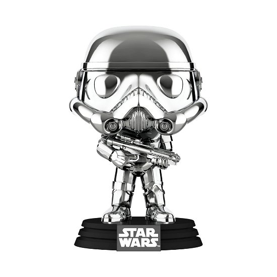 Cover for Funko · STAR WARS - POP NÂ° 296 - Stormtrooper Chrome + Te (Spielzeug) [size S]