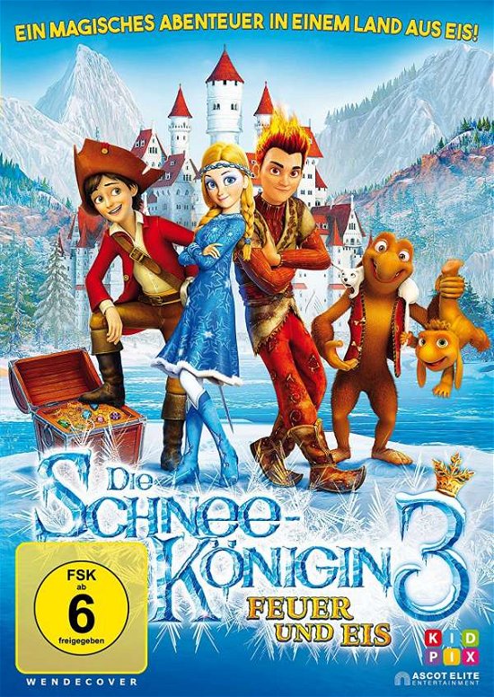 Cover for Die Schneekönigin 3-feuer Und Eis (DVD) (2017)