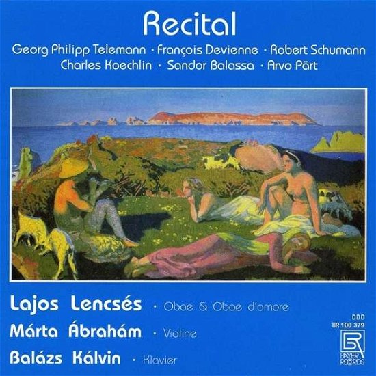 Cover for Telemann / Lencses / Abraham / Kalvin · Recital (CD) (2016)