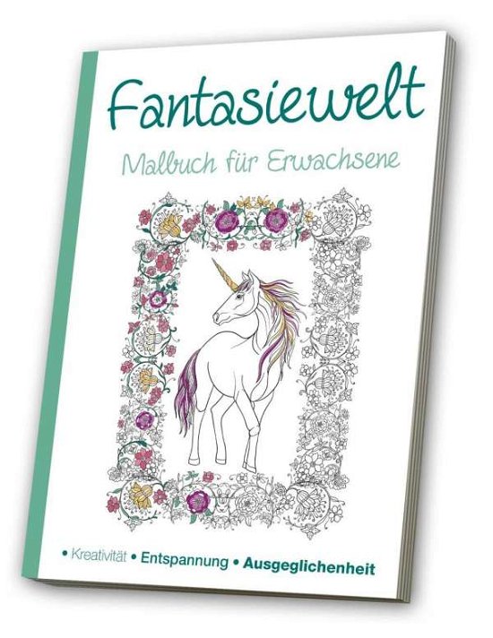 Cover for Malbuch Für Erwachsene · Malbuch für Erwachsene - Fantasiewelt (Book)