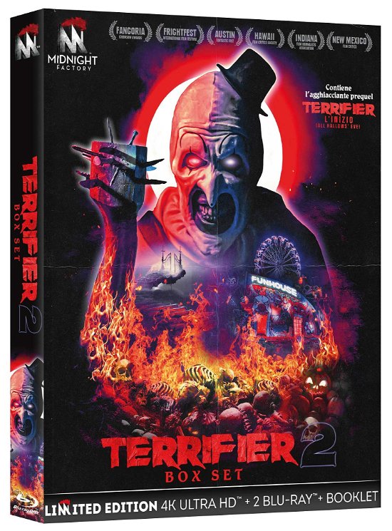Cover for Cast · Terrifier 2 (box 2 4k+2 Br+booklet) (Blu-ray)