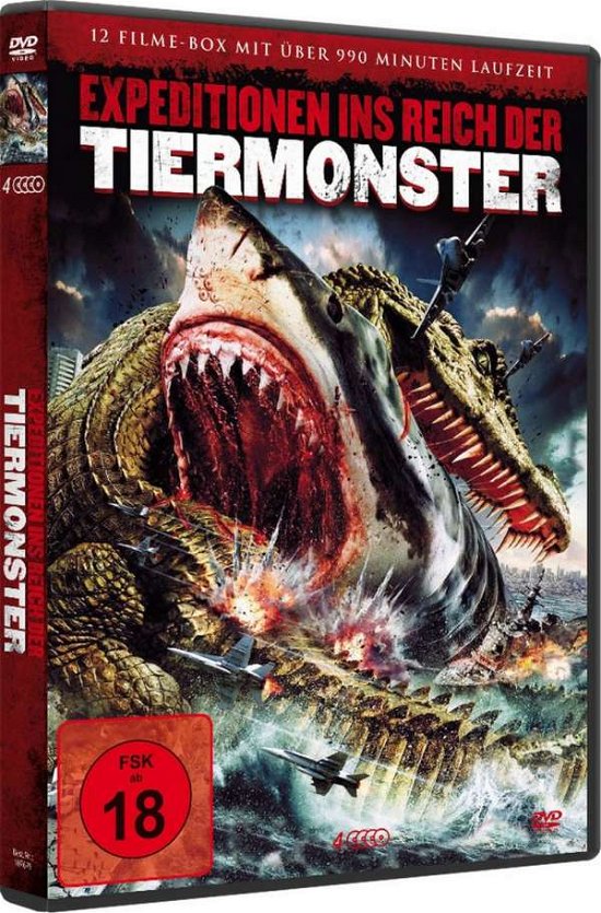 Cover for Christopher Atkins,michael Garfield,jessica Simm · Expeditionen Ins Reich Der Tiermonster (DVD) (2020)