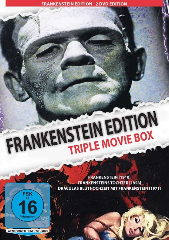 Frankenstein Edition-triple Movie Box - Vemon,howard / Price,dennis / Bilbao,fernando/+ - Filmes - Aberle Media GmbH - 4250282142790 - 28 de maio de 2021