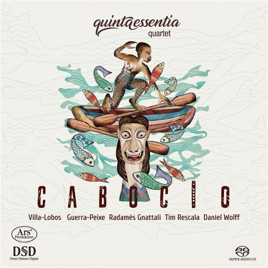 Cover for Quintaessentia Quartet · Cabocio: Works By Villa-Lobos And Others (CD) (2020)