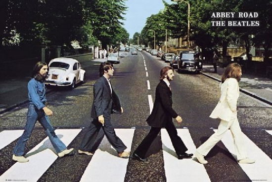 Cover for Großes Poster · THE BEATLES - Poster Abbey Road (91.5x61) (Leketøy) (2019)