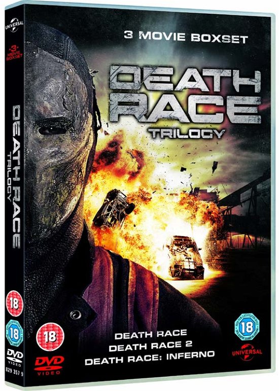 Cover for Death Race / Death Race 2 / Death Race Inferno (DVD) (2013)