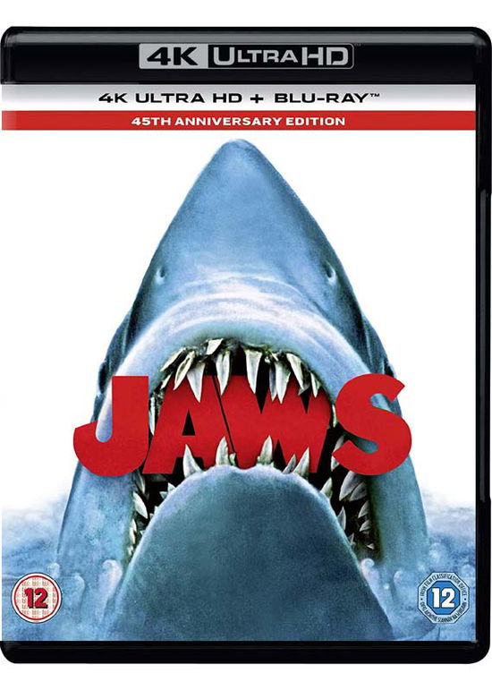 Jaws - Jaws Uhd - Elokuva - Universal Pictures - 5053083211790 - maanantai 1. kesäkuuta 2020