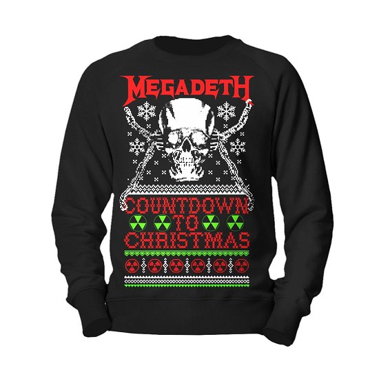 Cover for Megadeth · Countdown to Christmas (Kläder) [size S] [Black edition] (2017)