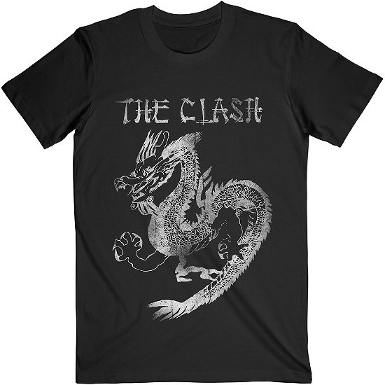 Cover for Clash - The · The Clash Unisex T-Shirt: Dragon (T-shirt) [size S] [Black - Unisex edition]
