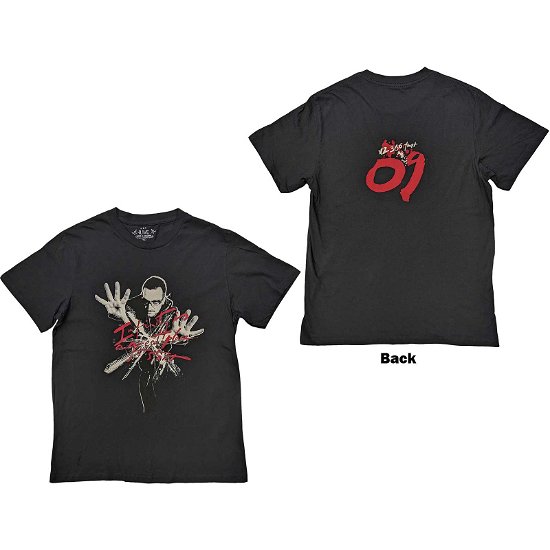 U2 Unisex T-Shirt: 360 Degree Tour 2009 Infinity (Back Print & Ex-Tour) - U2 - Merchandise -  - 5056561066790 - 