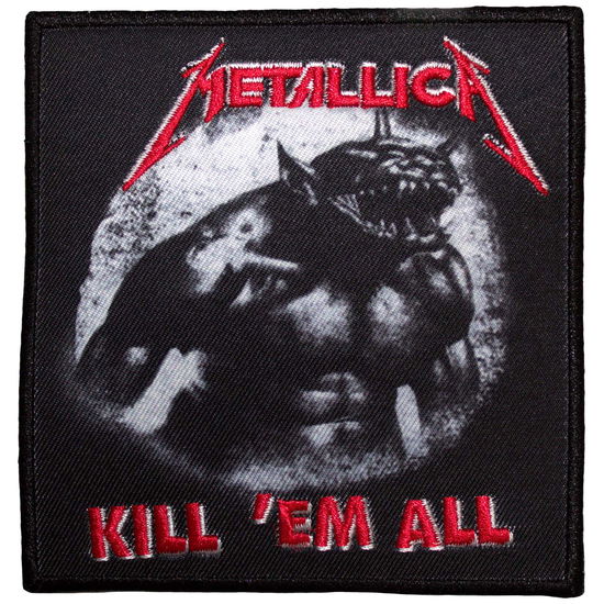 Cover for Metallica · Metallica Printed Patch: Kill 'Em All / Jump In The Fire (Standard) (Patch) (2024)