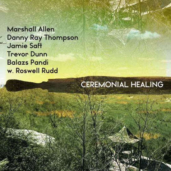 Cover for Allen Marshall / Danny Ray Thompson / Jamie Saft / Trevor Dunn / Balazs Pandi / Roswell Rudd · Ceremonial Healing (Red Vinyl) (LP) [Coloured edition] (2019)