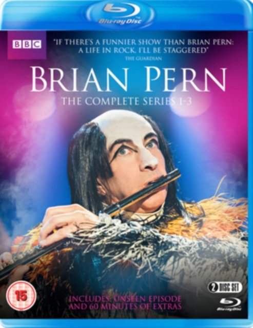 Cover for Brian Pern the Life of Rock · Brian Pern Series 1 to 3 Complete Collection (Blu-ray) (2016)